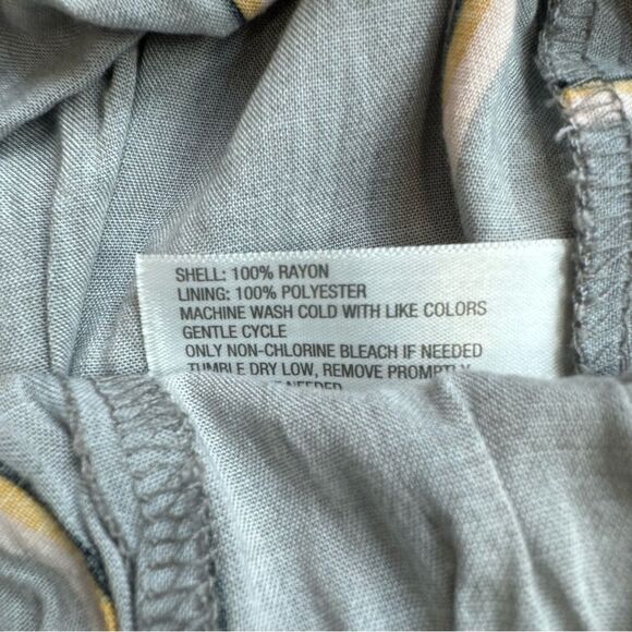 Xhilaration Women's Wide Leg Jumpsuit Romper M Med Medium Grey Gray Pink Orange - Picture 11 of 16